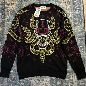 💎RARE💎🆕FUN Novelty Voodoo Sweater, Unisex One Size
